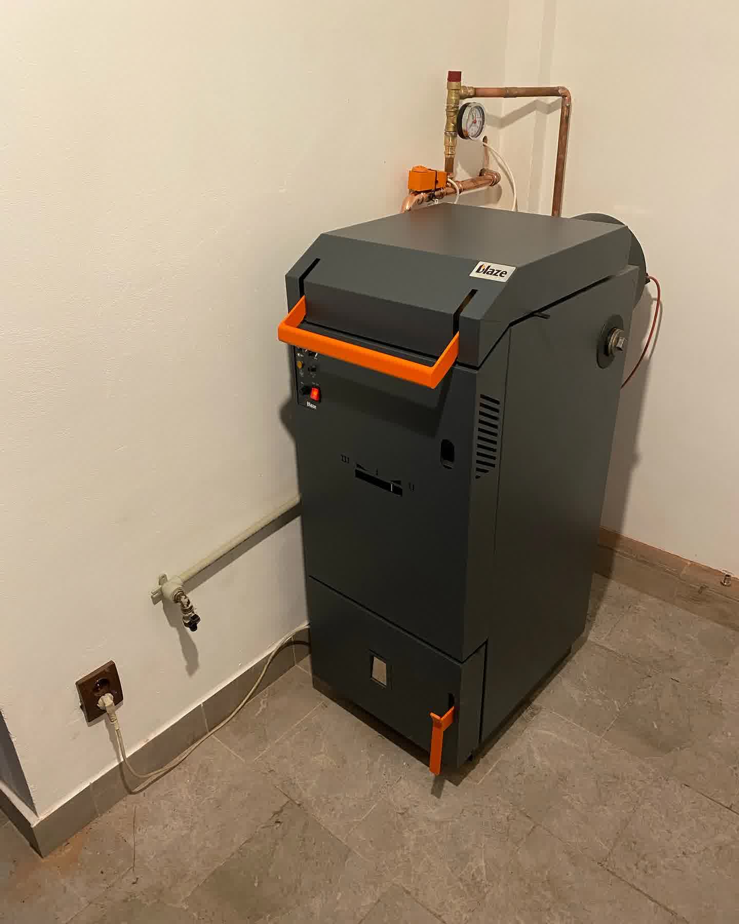 Instalace kotle Blaze